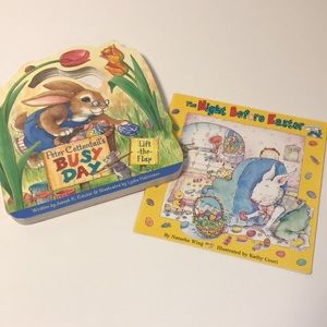 Peter Cottontail Lift the Flap Board Book & The Night Before Eas…